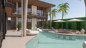 Luxury 6BR Tropical Villa with Beach Club Pool