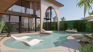 Luxury 6BR Tropical Villa with Beach Club Pool