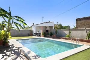 Villa con piscina privada Barbacoa en Conil