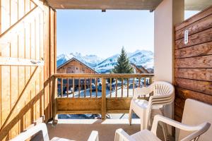 La Marmotte des Sybelles - Pistes à 50 m