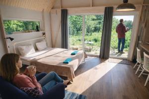 Modern Sauna Cabin in Horse Ranch