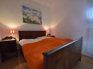 Holiday home in a quiet, authentic mountain village with a view of the surrounding hills