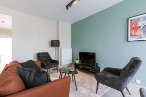 Cozy seaside apartment with terrace in central Oostende