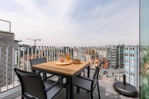 Cozy seaside apartment with terrace in central Oostende