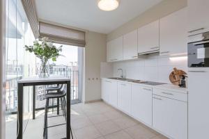 Cozy seaside apartment with terrace in central Oostende