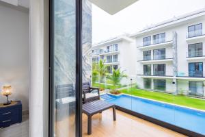 Quiet 1-Bedroom Apartment with Pool View in Gated Bávaro Residence