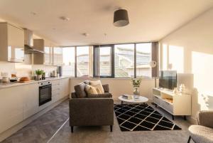 Bright 1 Bed Apartment in Central Wrexham