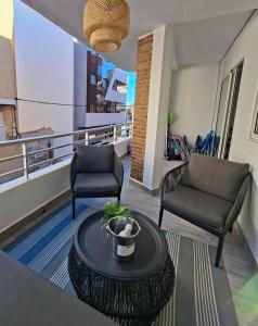 Spacious 3BR Apartment with Terrace 300m Beach