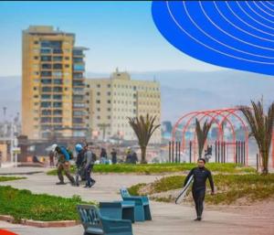 Departamento a metros de la playa chinchorro