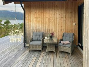 Modern Cabin With Panoramic Views Near Gautefall