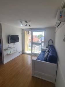 Comodo departamento frente al mar, frente al parador La Marea