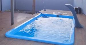 Casa com piscina para 8 pessoas em Capitólio MG