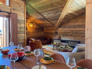 NEW | DUPLEX AGORA 202 | LES GETS | Centre station | Appartement neuf 12 pers | Élégance & Calme |