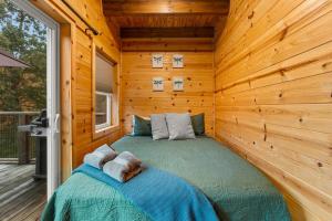 The Dragonfly - Tiny Mountaintop Cabin with Hot tub