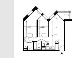 Appartement 3P, 6 pers., Valmorel avec Parking - FR-1-291-1042