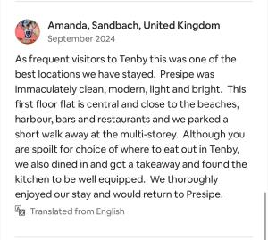 Tenby Flat Great Location Pets Welcome