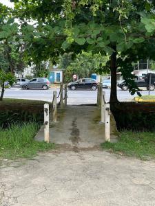 Apartamento canto sul praia das Toninhas - Vista da Serra do Mar