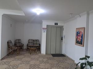 Apartamento na praia da Enseada, Aceita pets