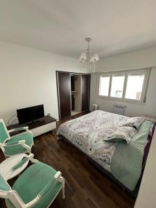 Departamento 3 ambientes vista al mar en Playa Grande con cochera cubierta