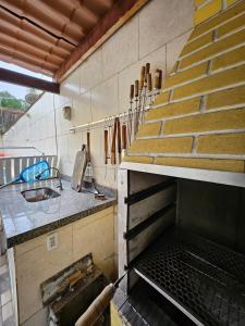 Casa com piscina, a 500m da praia