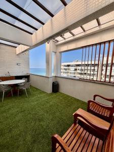 Duplex vista mar com área gourmet-Carnaval-Barra