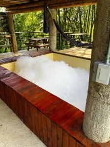 Vip cabaña vista verde