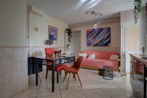 35 m2 patio sur jardin