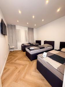 Ruhr Business Apartments Essen Apartment mit 5 Einzelbetten Privat Parkplatz