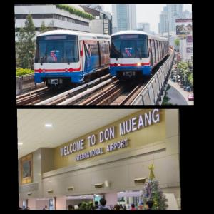 The green house near the BTS DMK