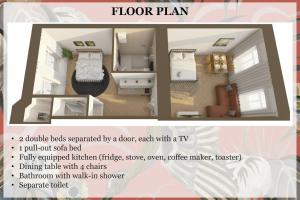 Vienna city apartment, 2 TVs, 2 double beds