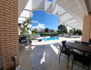 Paradise! On the beach with pool and 1 parking space