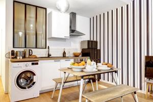 Appartement contemporain et cosy - 4P La Villette