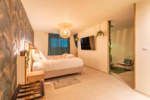 Loveroom Emeraude Spa Détente avec Balnéo Double & Sauna