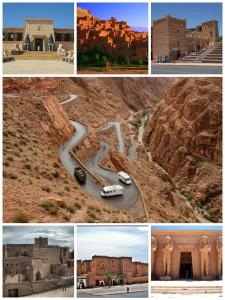 Désert camp berbère Sahara