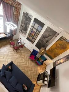 Muralowa Przystań Design Loft z antresolą City Center