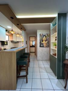 Apto 2Q Vista Mar incrível para até 6P em Ponta Negra