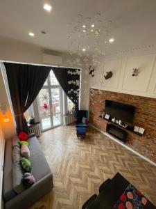 Przystań Jednorożca Balkon z widokiem City Center