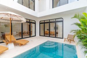 Modern 2BR Pool Villa Walk to Pererenan Hotspot