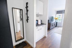 Apartment Neuss-Düsseldorf Messe, Balkon, Küche