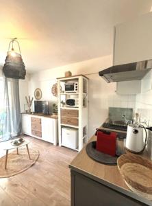 Charming studio for two with balcony in Antibes