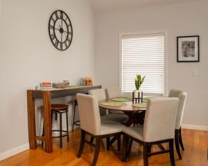 Spacious Coastal Townhome Deck and Parking