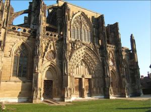 Vue sur les maisons suspendues