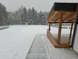 Wooden fairy tale vacation house