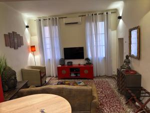 Appartement Lotus Rouge, 2 chambres, proche Mairie