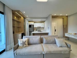 Invictus Residence 202 - Apartamento Frente Rua Decorado na Praia de Palmas a 4 Minutinhos do Mar