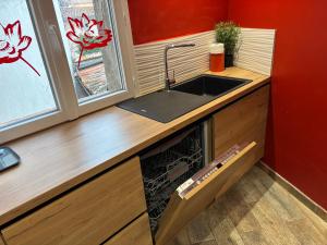 Appartement Lotus Rouge, 2 chambres, proche Mairie