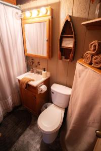 Waterfront A- Frame with Dock, Canoe + Kayaks