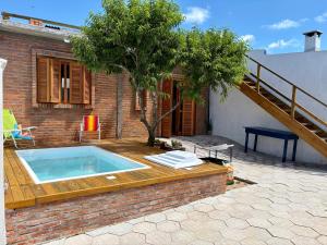 Casa quadra-mar com piscina