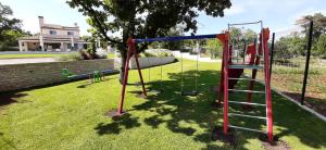 Villa Aurelia near Labin for 9 persons with heated 60 m2 pool, wellness & kids playground