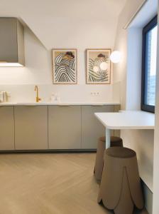 Modern Heritage private Studio - Eichenblick Balkon
